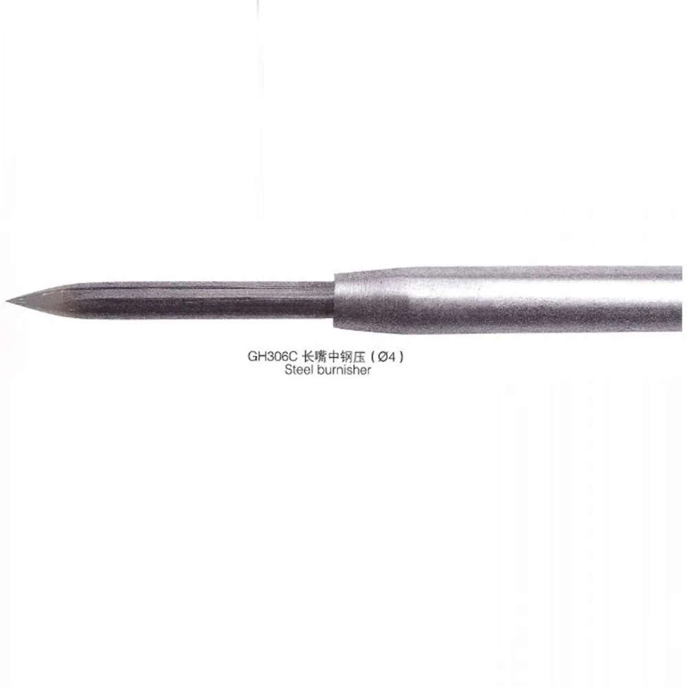 

Medium steel burnisher 4'' long nose burnisher