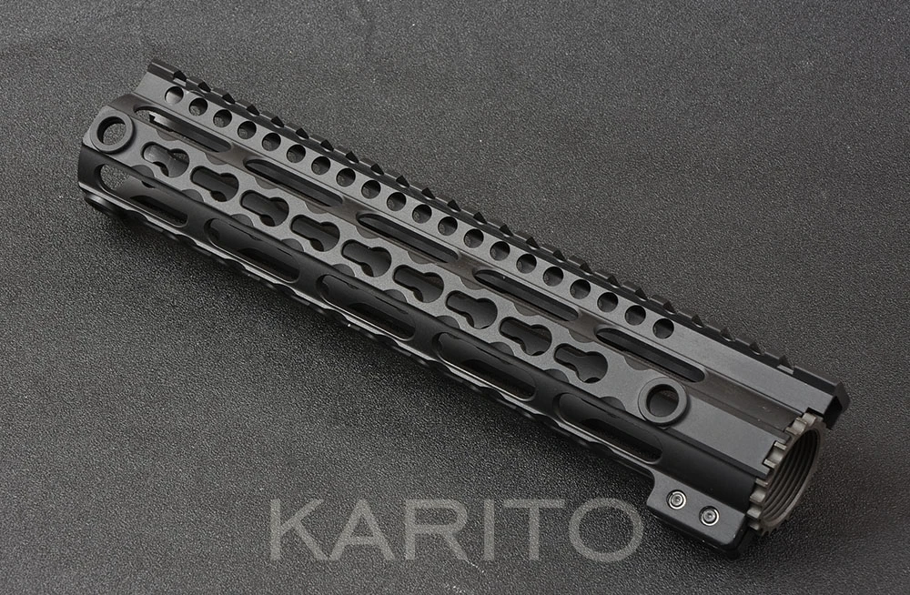 Тактическая направляющая AR15 Picatinny Keymod длинная алюминиевая накладка CNC M9553 для 10 5