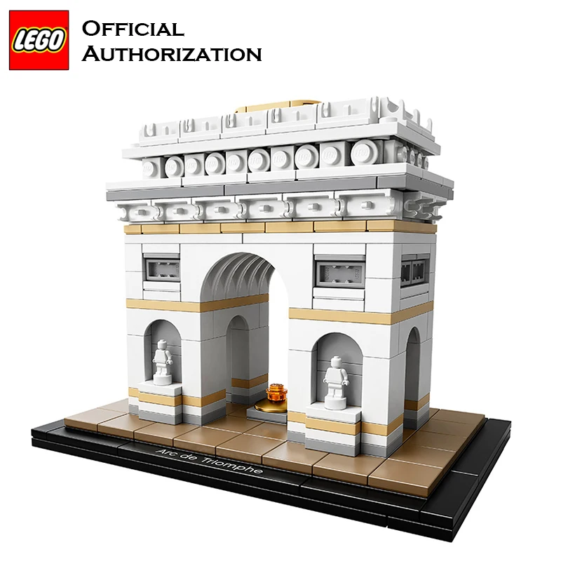 LEGO строительные блоки игрушки серии архитектура Триумфальная арка 386 шт. для