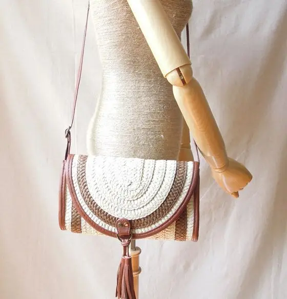 2019 соломенная сумка Повседневная модная универсальная ручной работы на одно