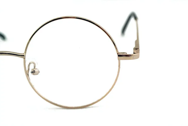 Винтажные круглые золотые пружинные петли 42 мм металлические оправы для очков