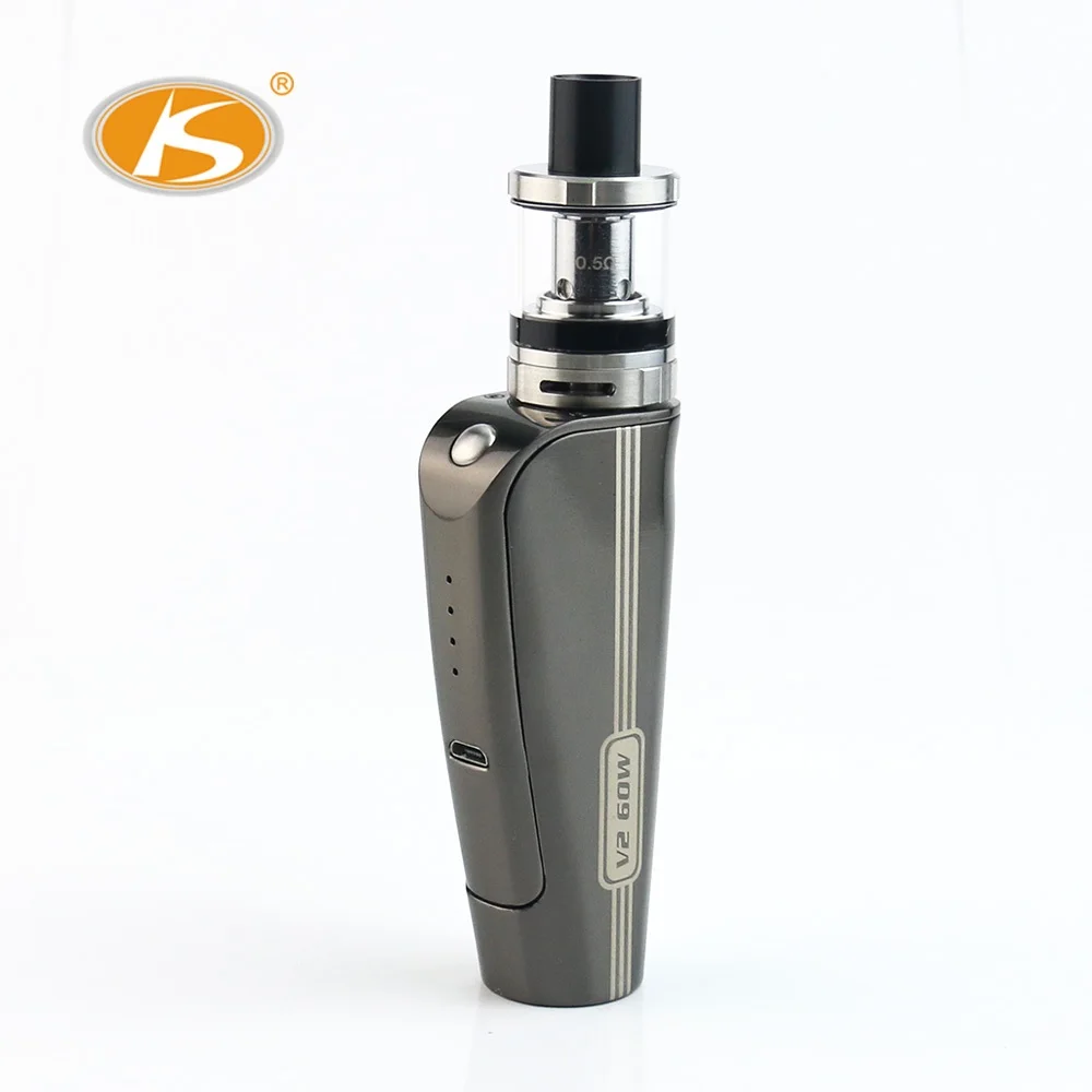 KS электронная сигарета kangside модная жидкостью VAPE mod V2 комплект с 60 Вт 2 мл D2