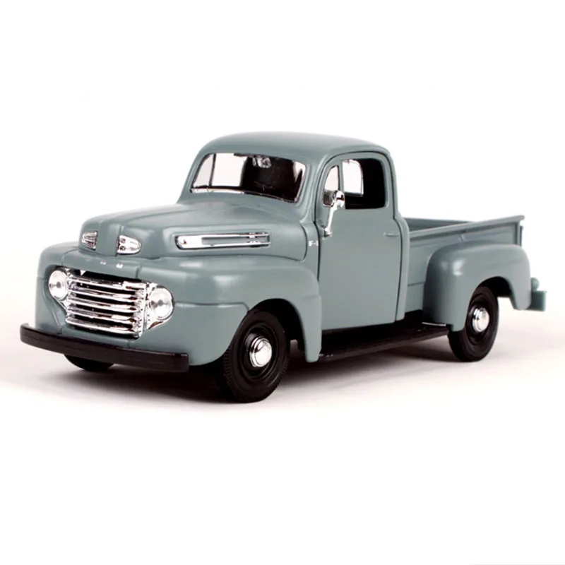 2 вида цветов 1/24 масштаб красный сплав 1948 Ford F-1 пикап 31935 модель автомобиля автомобили классический пикап литые игрушки для детей подарок коллекция