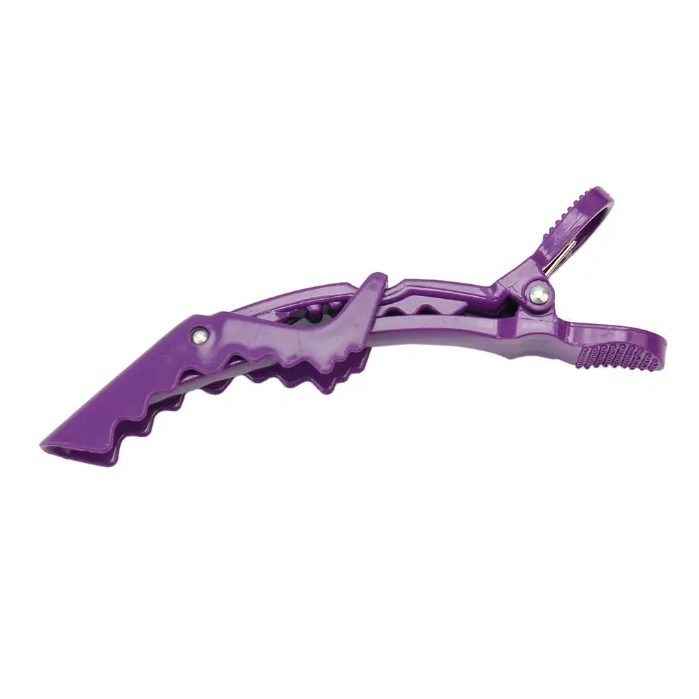 6 шт. пластиковый секционный зажим для волос парикмахерский Стайлинг инструмент