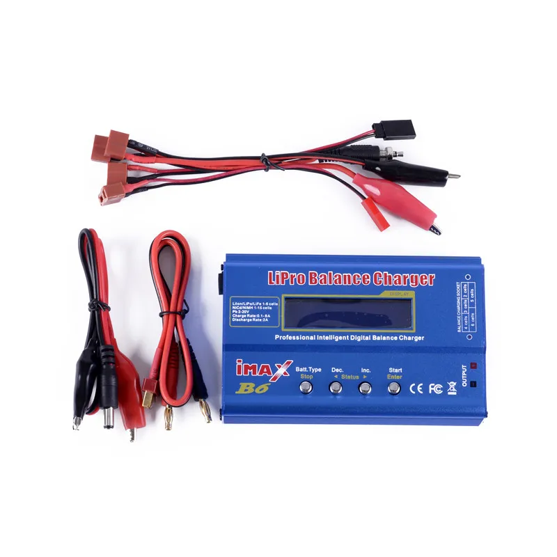 Таро B6 ЖК экран цифровой NiMh зарядное устройство B6AC Lipo зарядный адаптер 2 6S + T