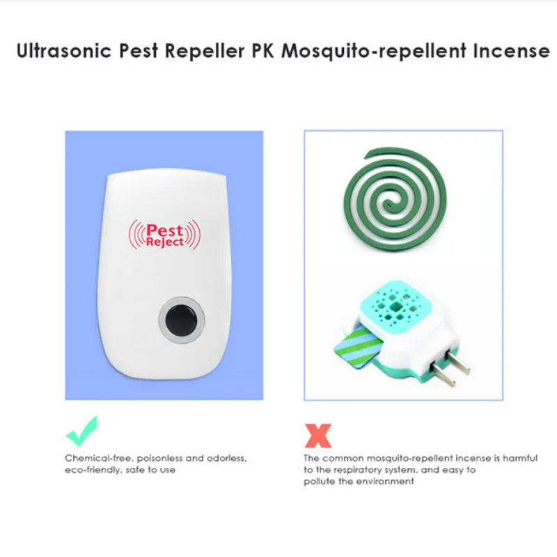 Электронный отпугиватель насекомых Rode ультразвуковой вредителей мышей комаров