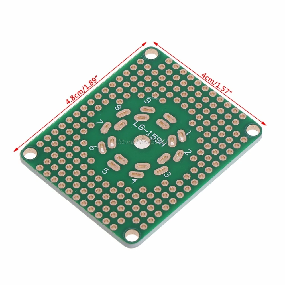 Универсальный прототип PCB для 7 Pin/9 Pin ламповый усилитель предусилитель для наушников клапан двухсторонняя печатная плата