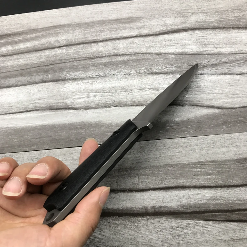 FBIQQ переносной нож высокого выживания для кемпинга на открытом воздухе острый