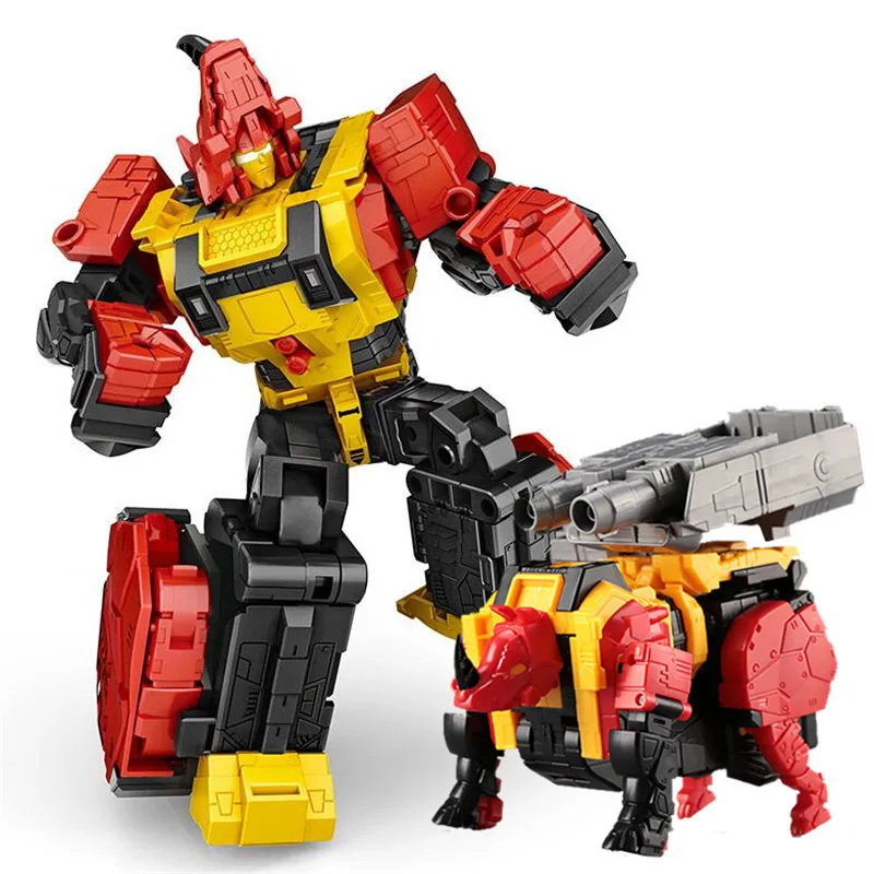 Wei jiang Новинка 5 в 1 экшн фигурка Predaking трансформер Игрушки для мальчиков оверсайз 45