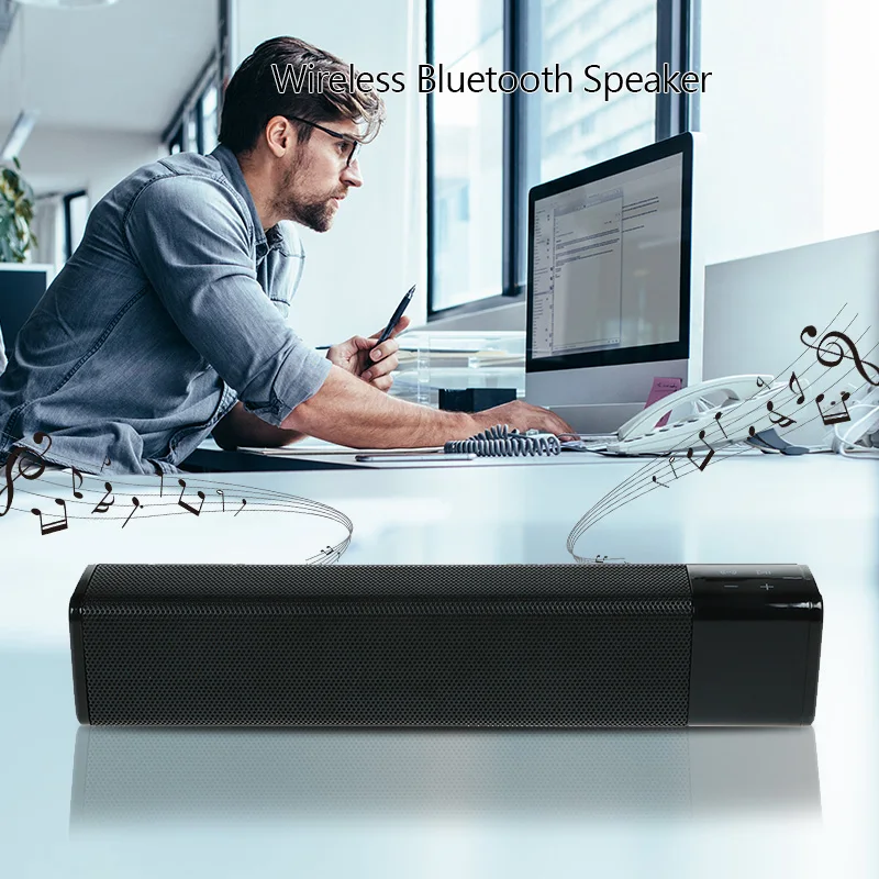 Беспроводная звуковая панель VTIN Bluetooth 5 0 Портативная с супер басами стерео