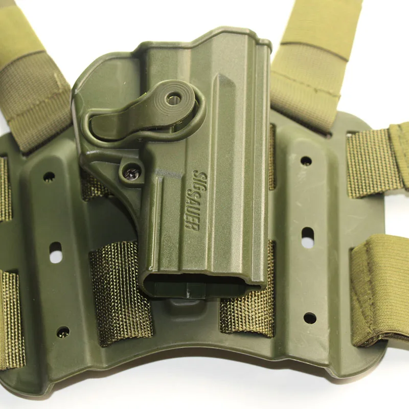Тактический страйкбол P1290 Полимер удержания Roto поясная кобура для Sig Sauer Pro SP2022/SP2009/P220/P09
