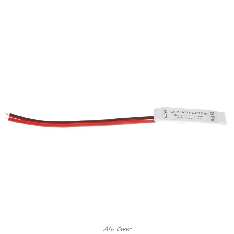 Мини усилитель сигнала ретранслятор для 5050 3528 SMD RGB светильник ная лента 12 В