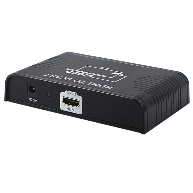 HDMI в SCART конвертер видео аудио адаптер для HD аналоговый композитного сигнала +