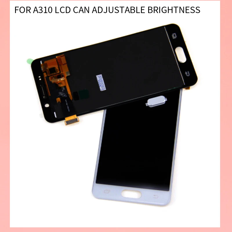 Для samsung Galaxy A3 2016 A310 A310F SM Полный ЖК дисплей с кодирующий преобразователь