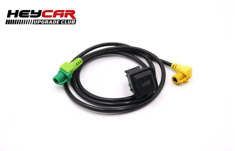 Для Golf 5/6 Scirocco jetta mk6 USB входной выключатель разъем поверхность + кабель Комплект