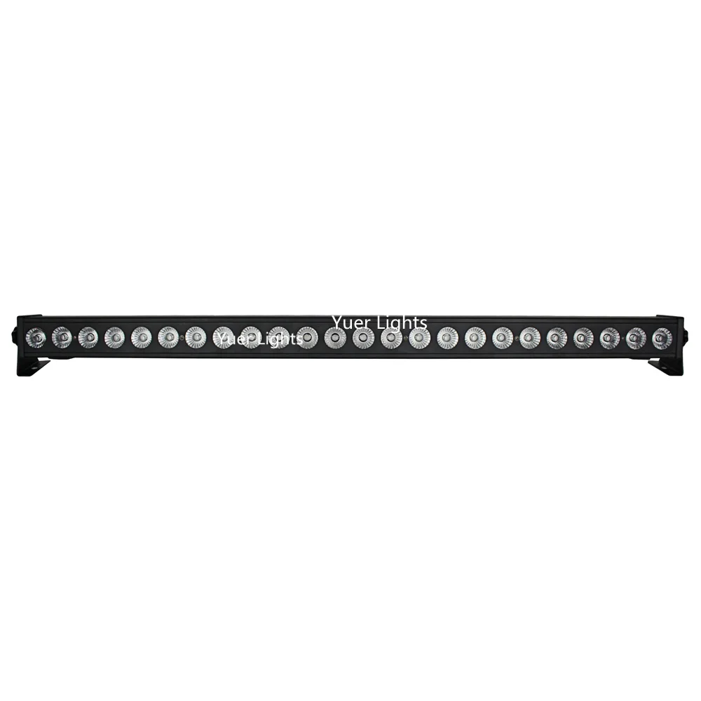 Free Shipping 2Pcs/Lot 24x3w RGB 3in1 Led Wall Washer Light Indoor DMX Wash Bar for DJ Disco show nightclub Stage Lighting | Лампы и