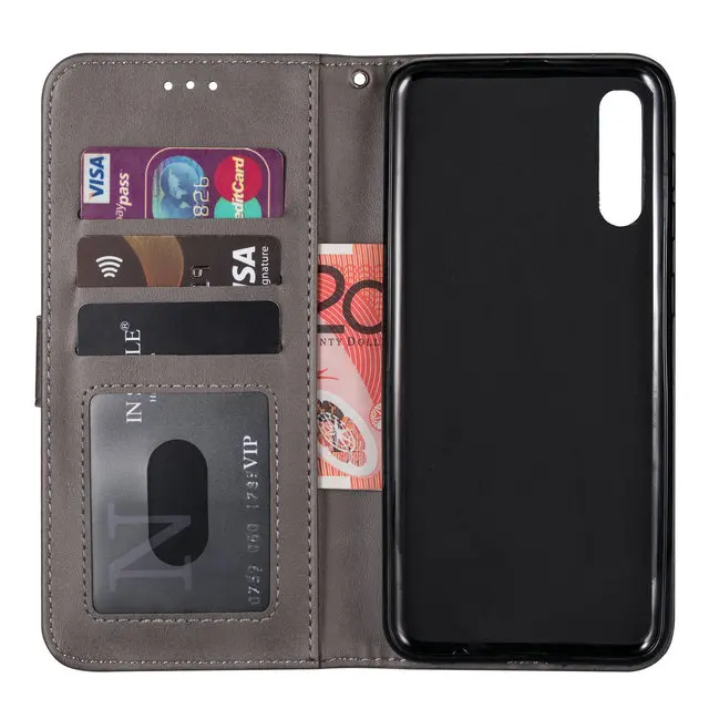 Роскошный чехол-книжка на молнии для samsung A50, чехол A30, samsung A70, чехол-кошелек, слот для карт, для samsung Galaxy A20, чехол для Galaxy A10