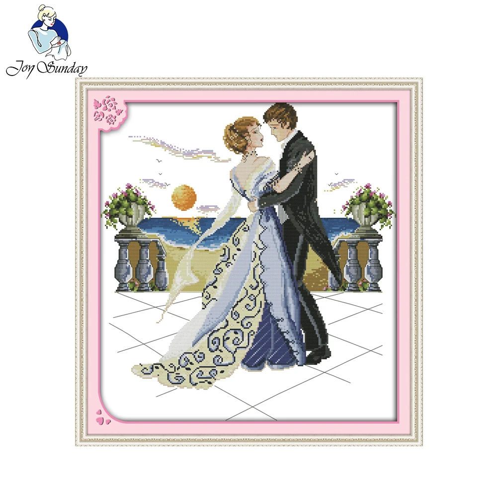 Joy Sunday Perfect Partners Набор для вышивки крестом 11CT 14CT крестиком оптом крестиком|joy