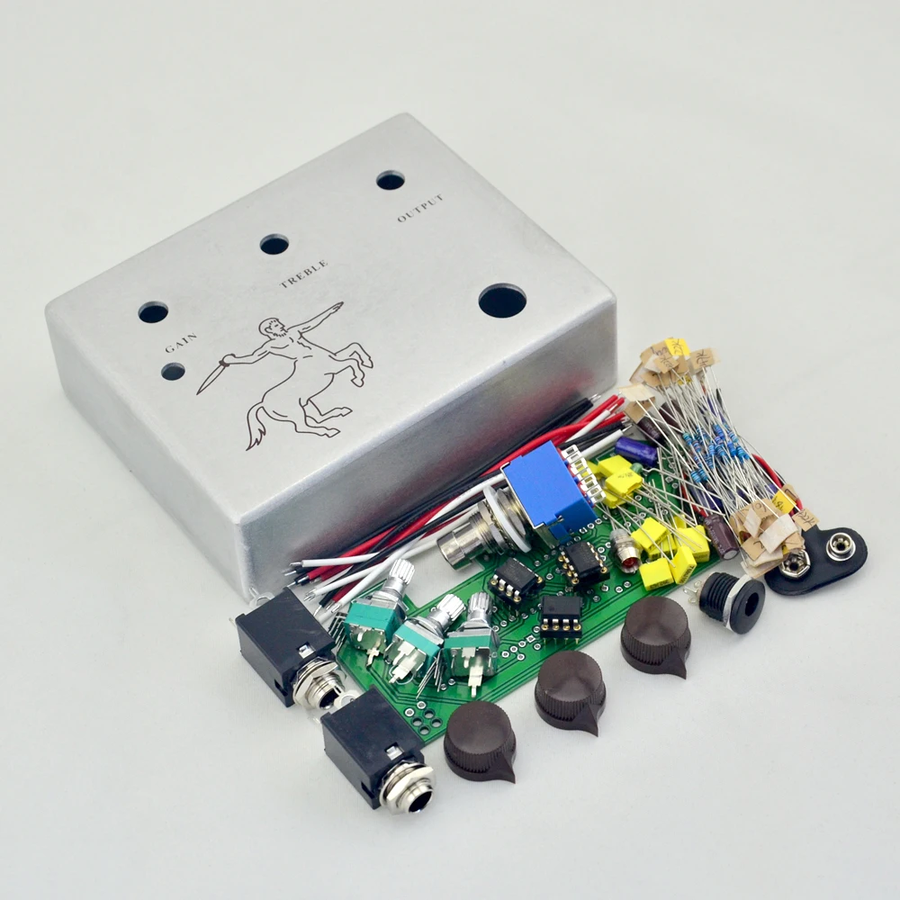 DIY Klon Centaure Overdrive педаль все комплект с 1590BB коробка klon centaure PCB| |