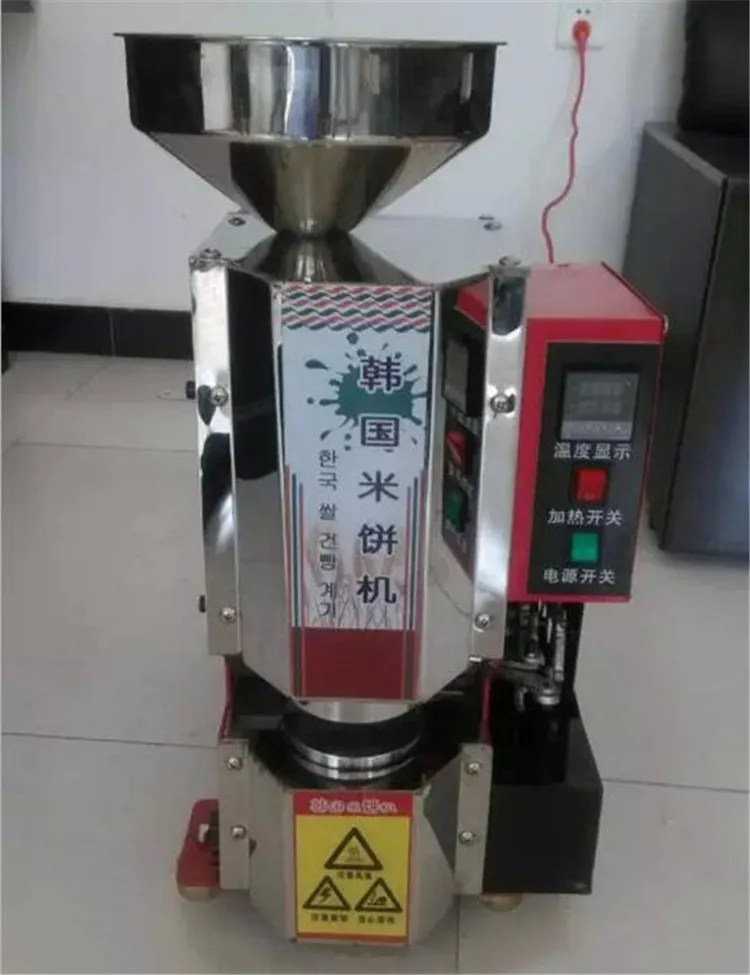 Поставка с фабрики 110 240 В 1.3KW Корея хрустящий рис торт машина для приготовления