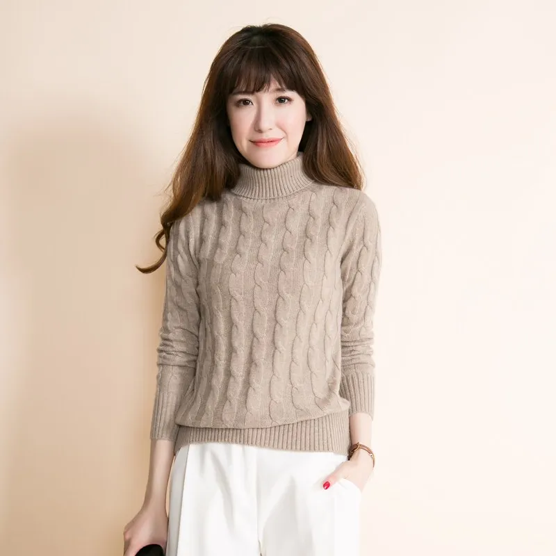 2017 Осенне-зимняя обувь Новый женский Высокий воротник кашемир тонкий