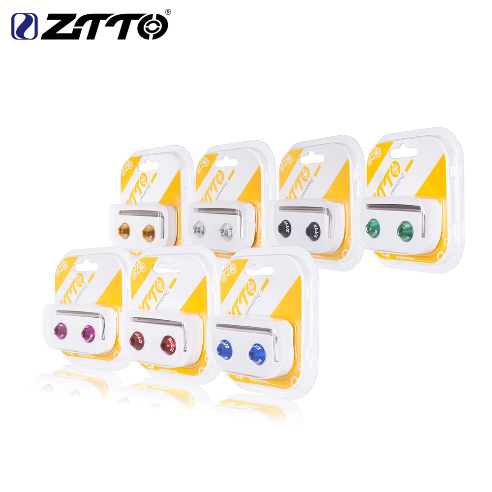 Винты ZTTO ссветильник с шестигранным углублением под бутылку водой 7075 AL M5 * 10 мм