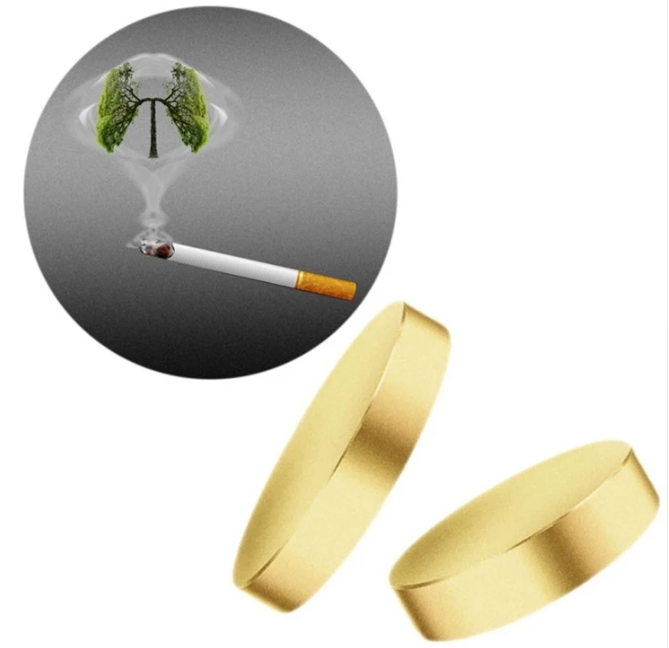 100 комплектов магнитный пластырь для курения акупрессура анти дым не курит