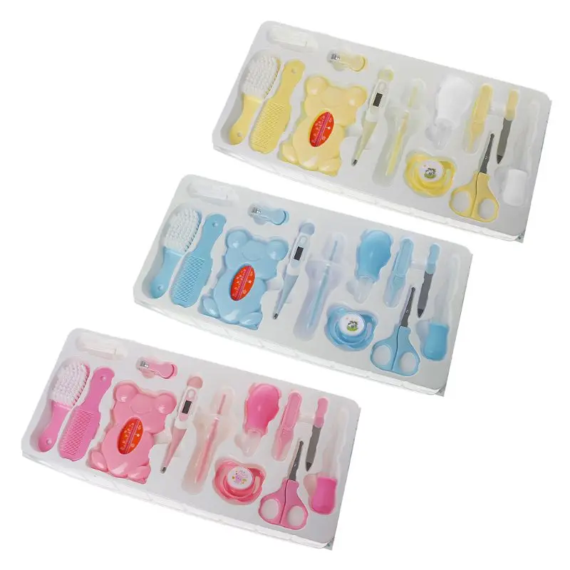 1 комплект Детский для ухода за здоровьем термометр кусачки ногтей расческа