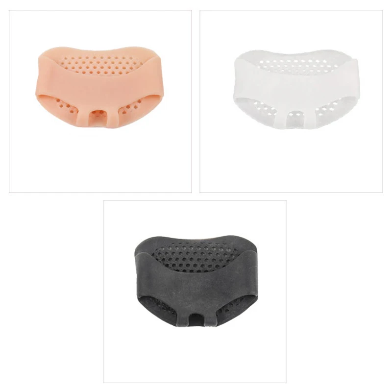 

5 Pairs Soft SEBS Toe Pads High Heel Shock Absorption Non-slip Metatarsal Forefoot Pad SDFA88