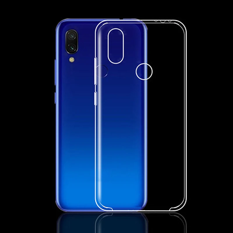 2 шт для Xiaomi Redmi Note 8 чехол TPU Мягкий Прозрачный 7 6 Pro 5 plus mi8 mi9 яркие чехлы телефонов |