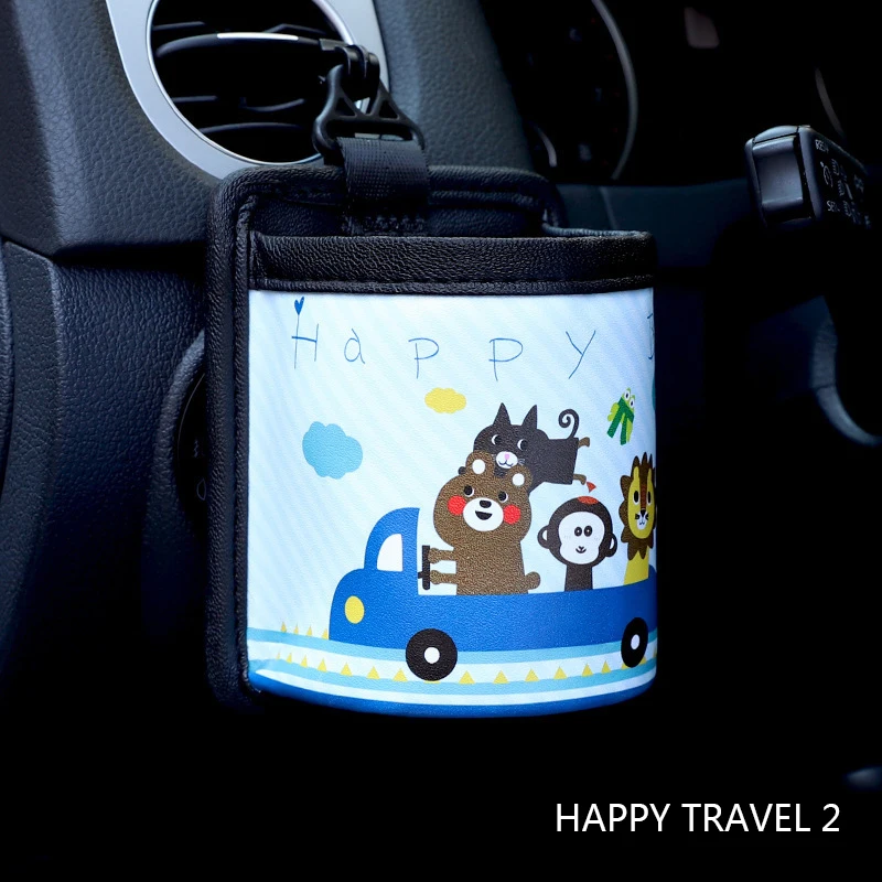 Rylybons Автомобильный многофункциональный мусорный контейнер ящик для хранения