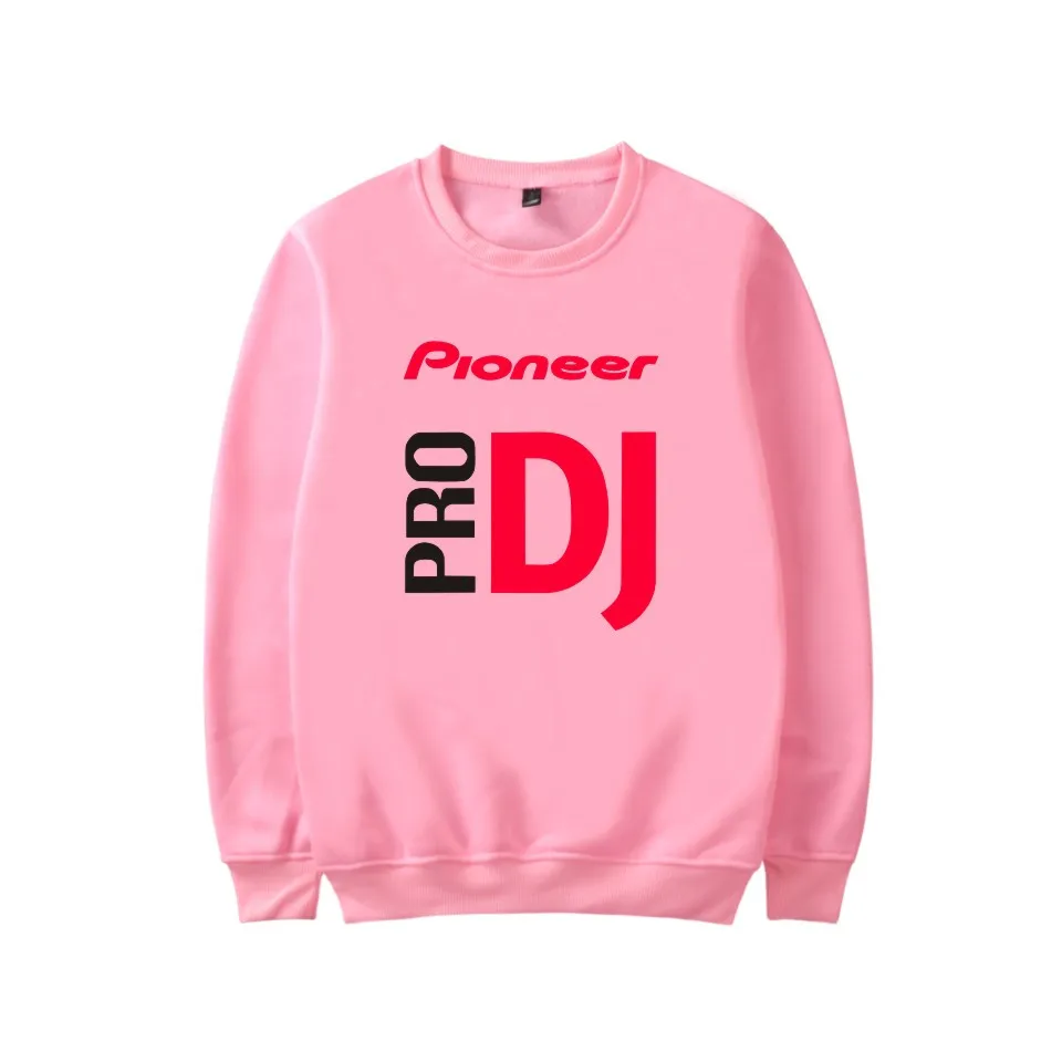 Свитшот pioneer Pro Dj унисекс модный уличный стиль в стиле хип хоп кофта без капюшона