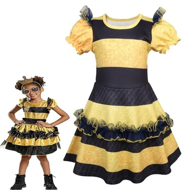 Новинка 2019 года летнее платье для девочек дня рождения Карнавальный костюм на
