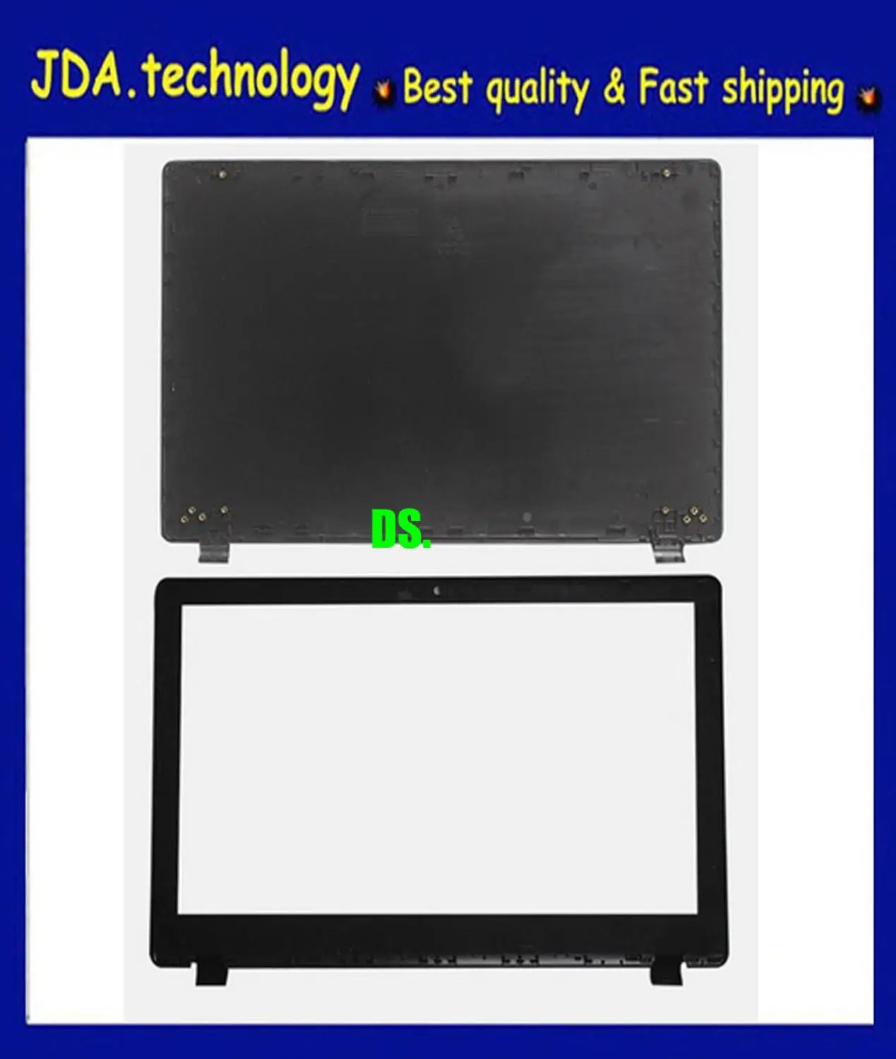 AB cases Wellendorff /орг для ACER Aspire E5-571 E5-551 E5-521 E5-511 E5-511G E5-551G E5-571G E5-531 задняя крышка передняя рамка шарнир - Цвет: AB cases