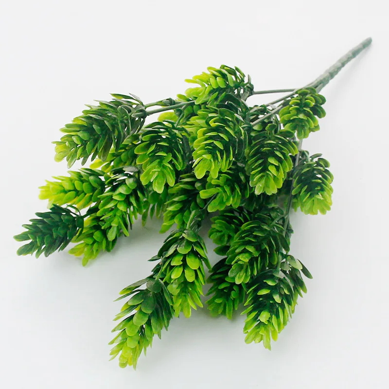 35 Hoofden/комплект из соснового конуса Simulatie Ananas Gras Kunstmatige Planten Diy Huis Vazen Voor Decoratie Nep пластиковый помпон