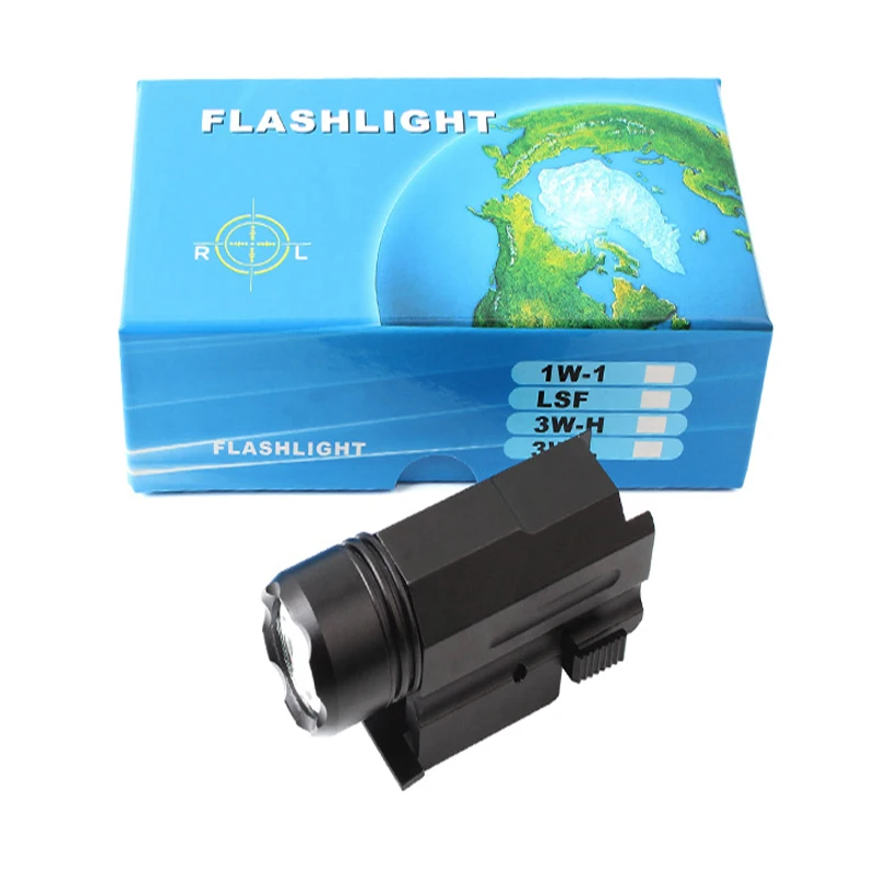 3 Model Military Mini Green Flashlight X108 Tactical Torch Hunting For Rifle 20 Rail | Спорт и развлечения