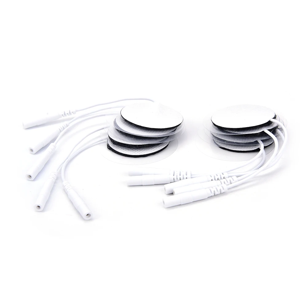 10Pcs Body Massager Round Electrode Pads with Cable for Medium Frequency TENS Therapy Electronic Cervical Vertebra Physiotherapy
10Pcs Body Massager Round Electrode Pads with Cable for Medium Frequency TENS Therapy Electronic Cervical Vertebra Physiotherapy