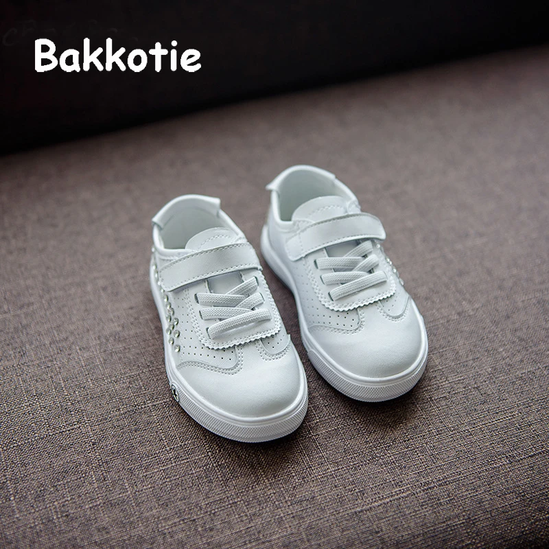 Bakkotie 2017 Новая мода Демисезонный для маленьких мальчиков повседневная обувь