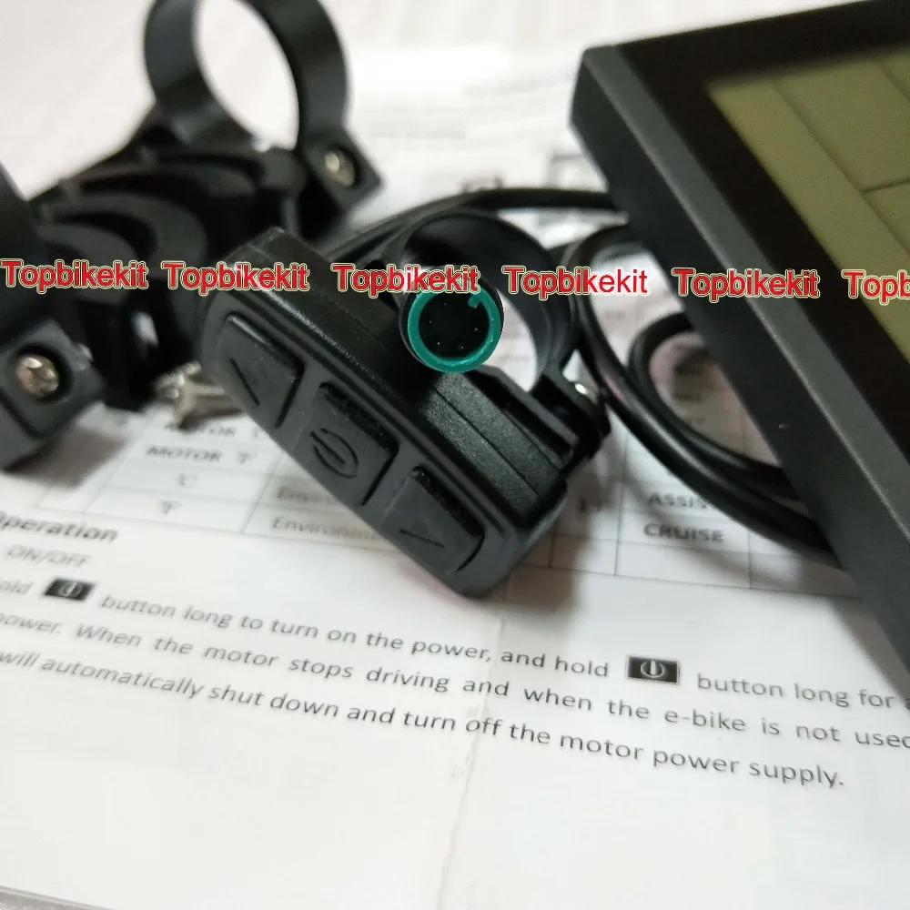KT LCD3 Ebike ЖК дисплей 24 В/36 В/48 В с Julei 5 контактов водонепроницаемый разъем/KT для