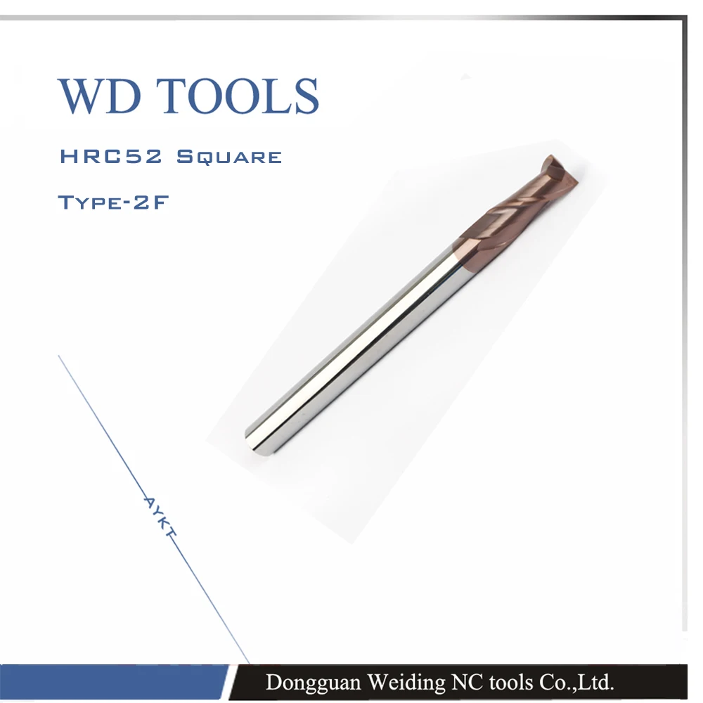 Концевая фреза с 2 канавками твердосплавная удлиненная 16 0 x 200lx16d для стальных