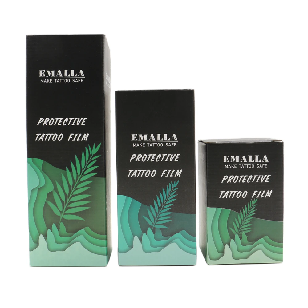 EMALLA, новинка, тату-бандаж, рулон, 10 м, микроблейдинг, дышащая пленка для татуировки, тату, уход за татуировками, исцеление, тату, аксессуары