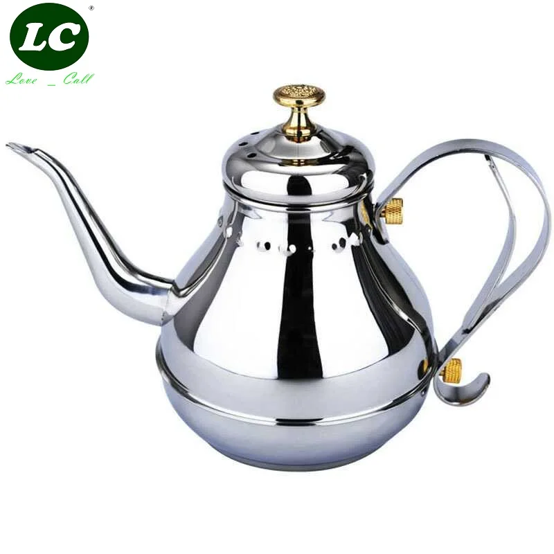 Чайник 1 2 л нержавеющая сталь кофе кастрюля для индукционной плиты чайник с