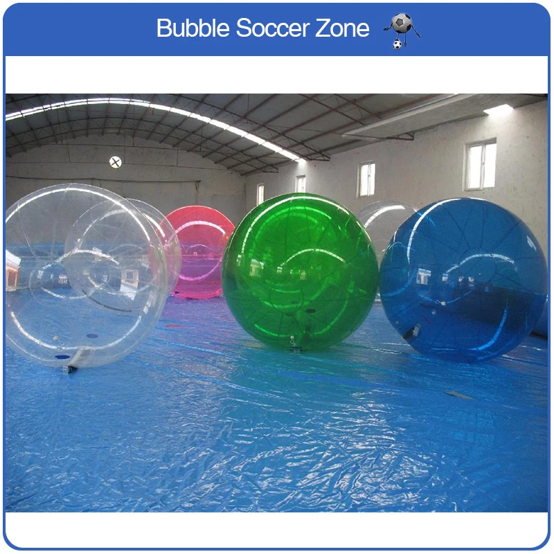 Высокое качество 2 м многоцветный ТПУ надувной человеческий шарик для хомяка