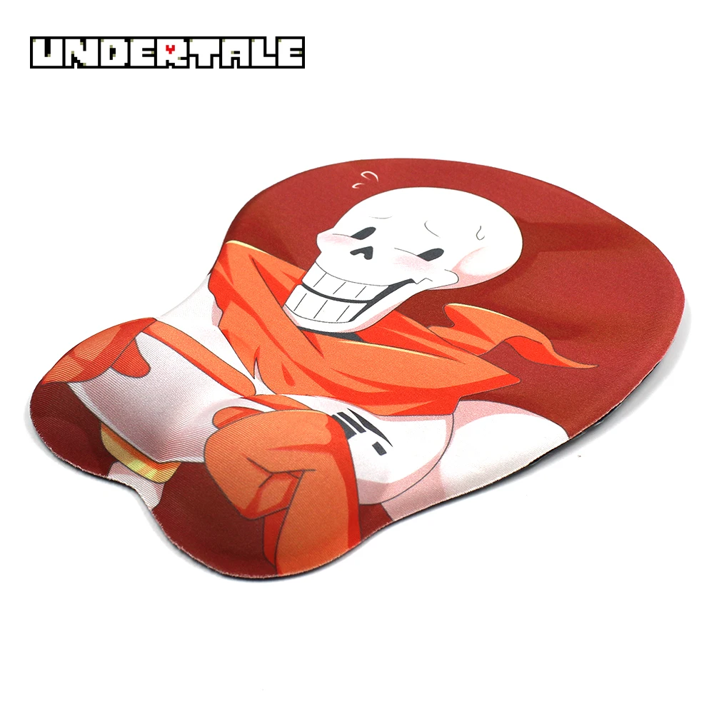 OHCOMICS игра Undertale Sans Gianfranco Ferre Новый 3D Грудь Коврик для мыши силиконовая повязка на