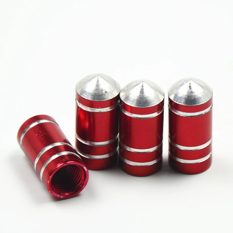 4pcs Theftproof Aluminum Car Wheel Tires Valves Tyre Stem Air Caps Airtight Cover For Jaguar Maserati Porsche benz audi bmw vw | Автомобили