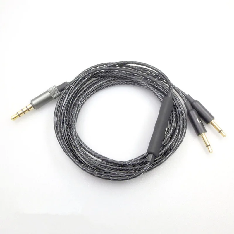Модернизированный кабель для наушников для Sennheise HD447 HD437 HD202 HD212 pro гарнитура Замена аудио провода от 3,5 мм до 2,5 мм