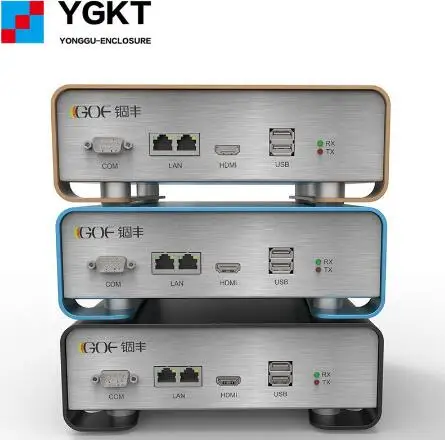 GOF-P01 133,4x55x109 мм(шxв-д) алюминиевый экструзионный электронный корпус для проектов diy экструдированный корпус коробки
