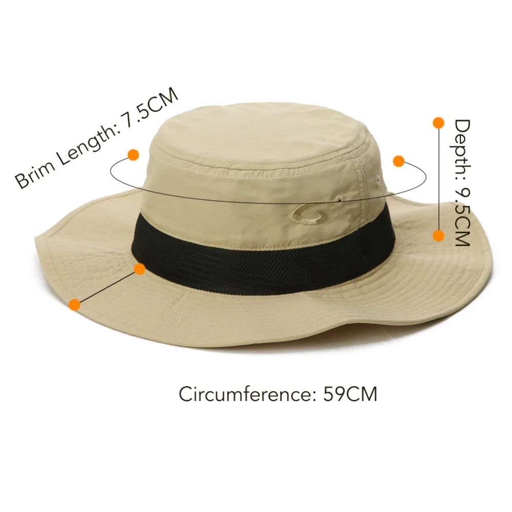 Siggi унисекс Мужские Лето ведро шляпа от солнца UPF 50 + Packable камуфляж женщины Sunhat