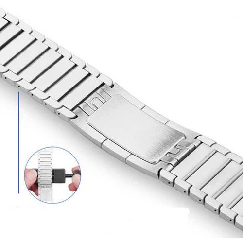 silver-1 Ремешок для apple watch 4, 5, ремешок 44 мм, 40 мм, браслет для apple watch 42 мм, 38 мм, iWatch, ремень gen.6, регулируемый - Цвет ремешка: silver-1