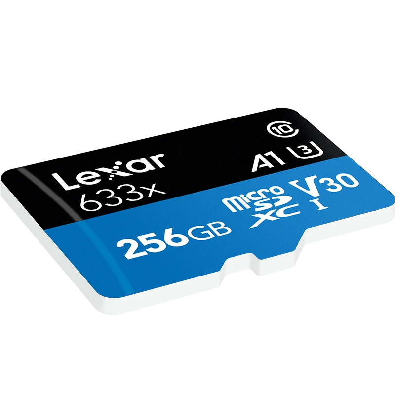100% Original!!! Lexar 256GB 512GB GB Micro SD SDXC Memory Card high speed TF Card Class10 633X 95M/s U3 V30